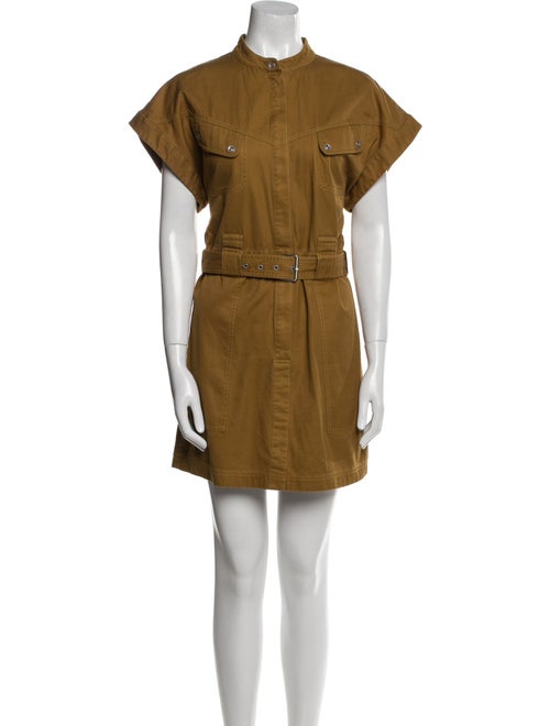 Rebecca Vallance Mock Neck Mini Dress