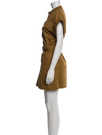 Rebecca Vallance Mock Neck Mini Dress