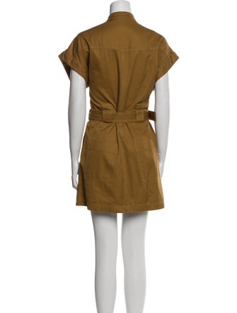 Rebecca Vallance Mock Neck Mini Dress