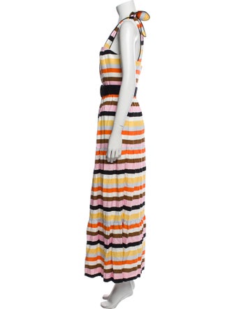 Rebecca Vallance Linen Long Dress