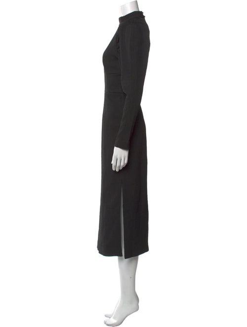 Rebecca Vallance Mock Neck Long Dress
