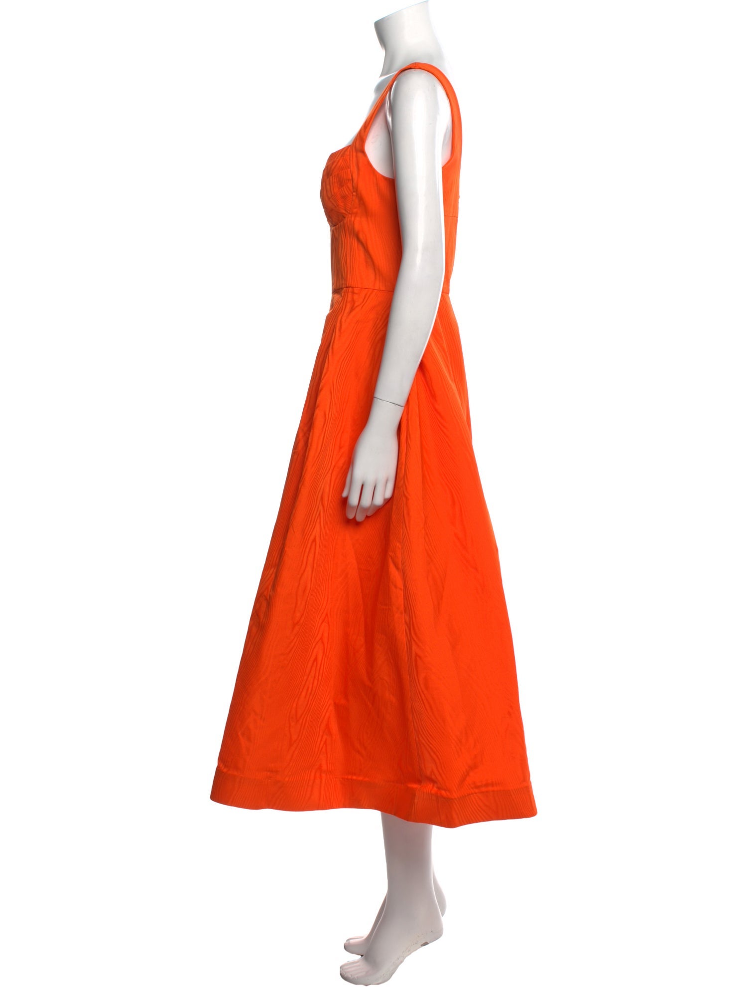 Rebecca Vallance Square Neckline Long Dress