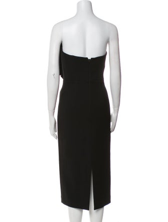 Rebecca Vallance Strapless Knee-Length Dress