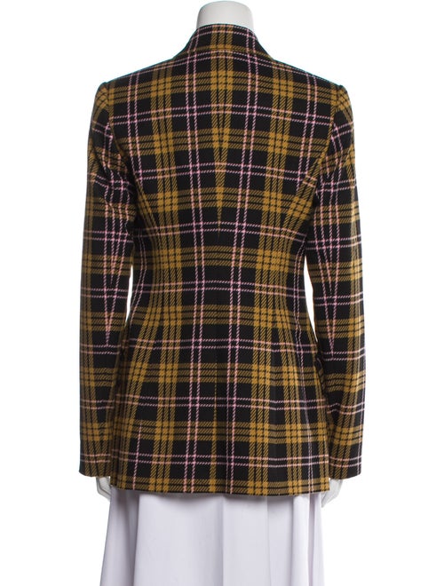 Rebecca Vallance Plaid Print Blazer