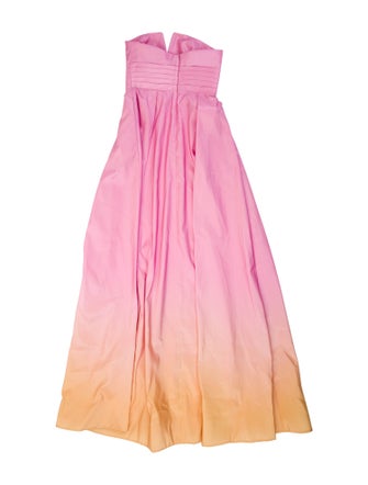 Rebecca Vallance Strapless Long Dress