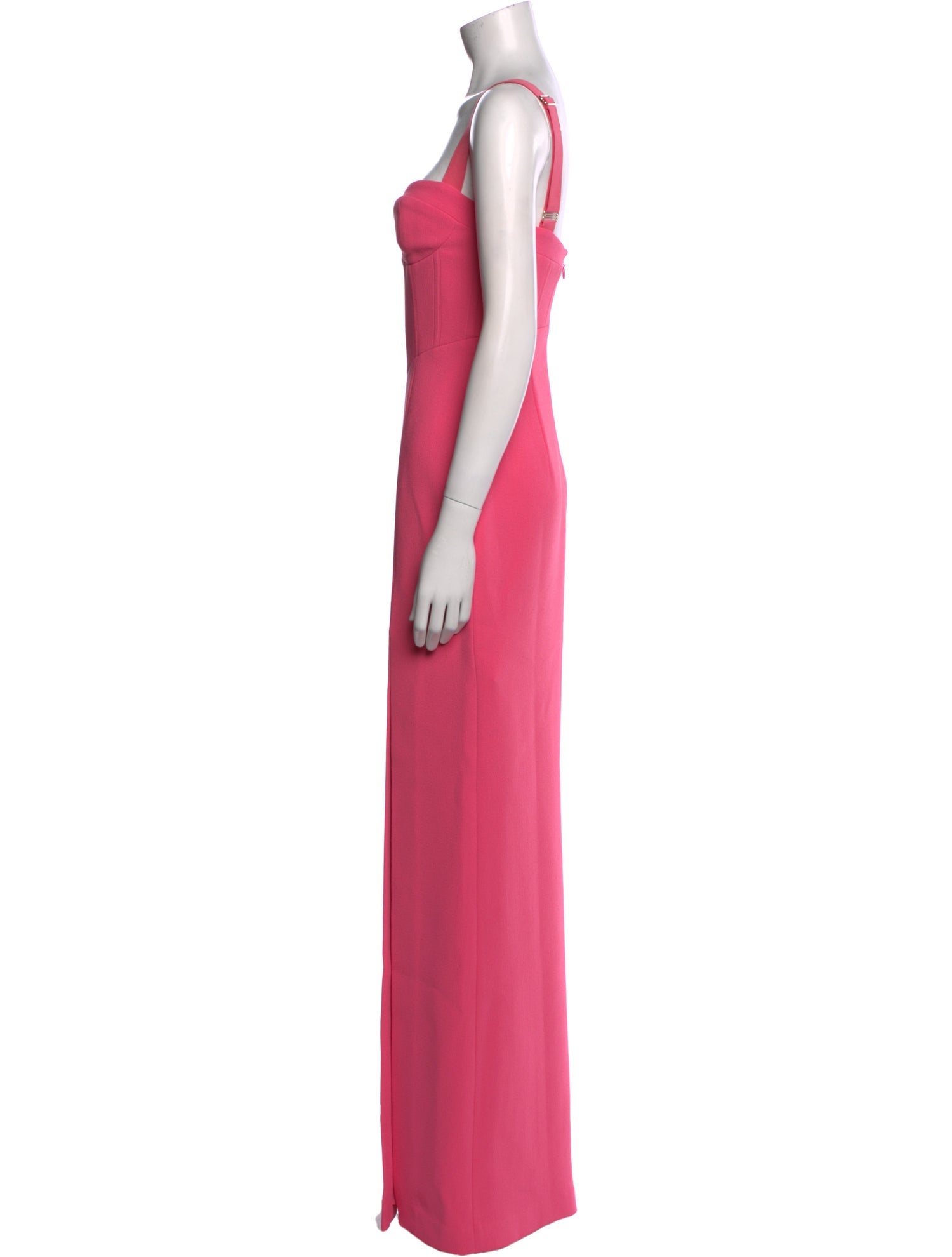 Rebecca Vallance Square Neckline Long Dress
