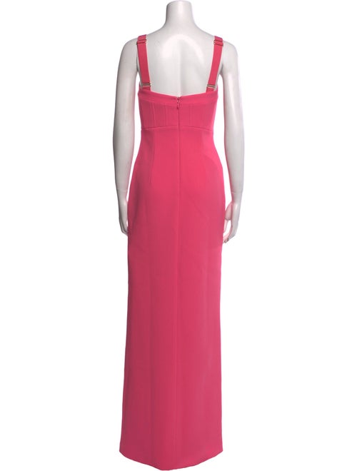 Rebecca Vallance Square Neckline Long Dress