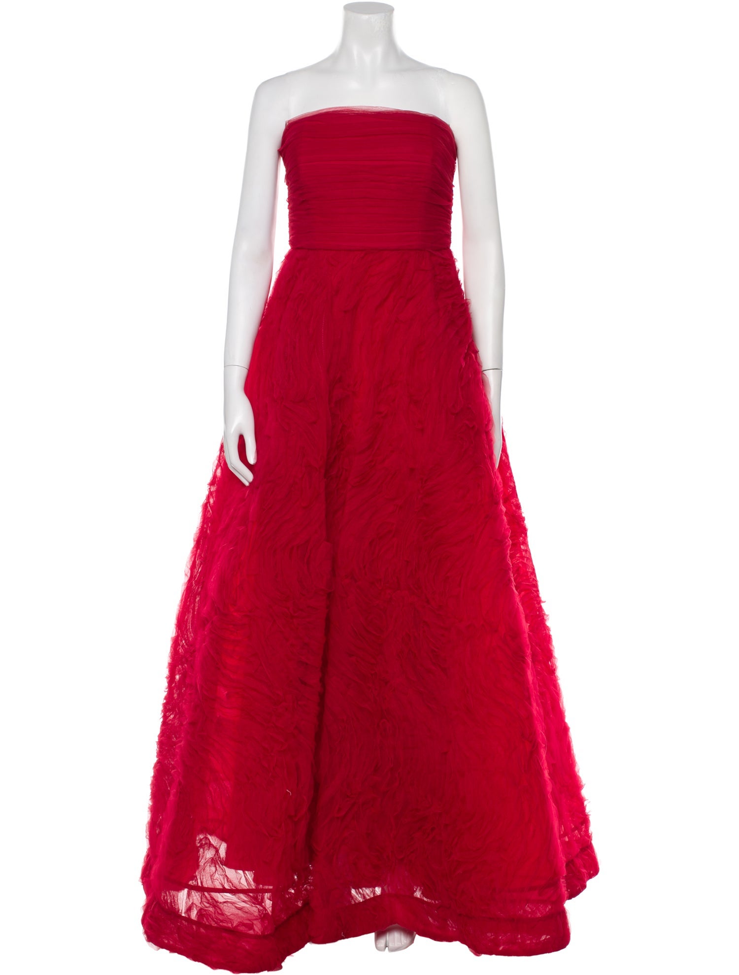 Rebecca Vallance Strapless Long Dress