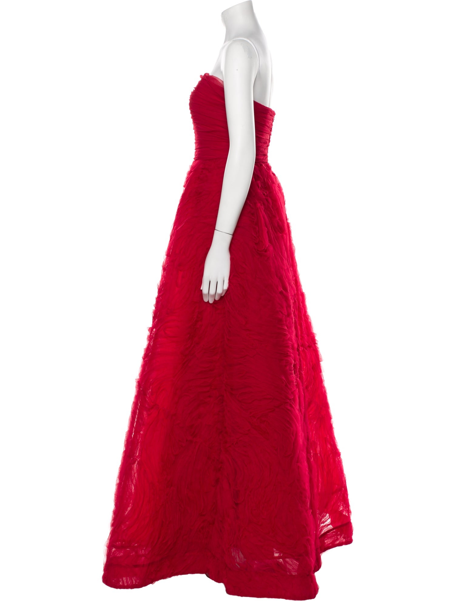 Rebecca Vallance Strapless Long Dress