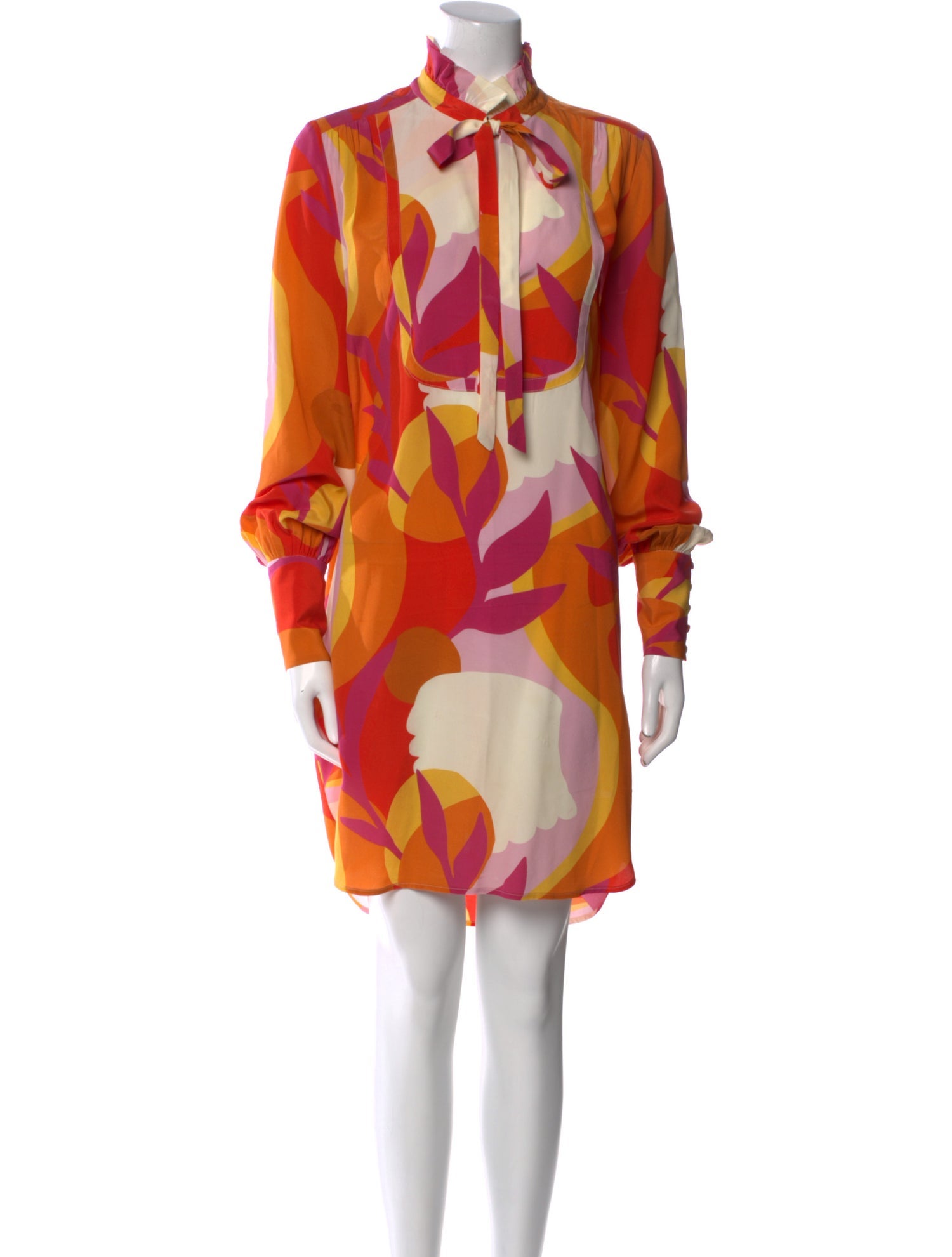 Rebecca Vallance Silk Knee-Length Dress