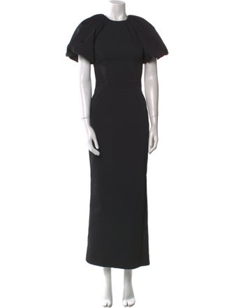 Rebecca Vallance Crew Neck Long Dress