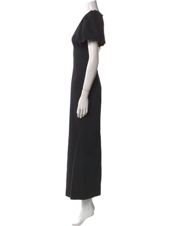 Rebecca Vallance Crew Neck Long Dress
