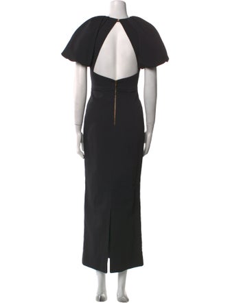 Rebecca Vallance Crew Neck Long Dress