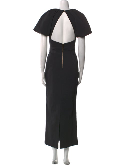 Rebecca Vallance Crew Neck Long Dress