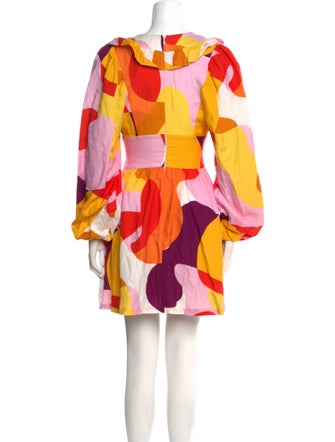 Rebecca Vallance Printed Mini Dress