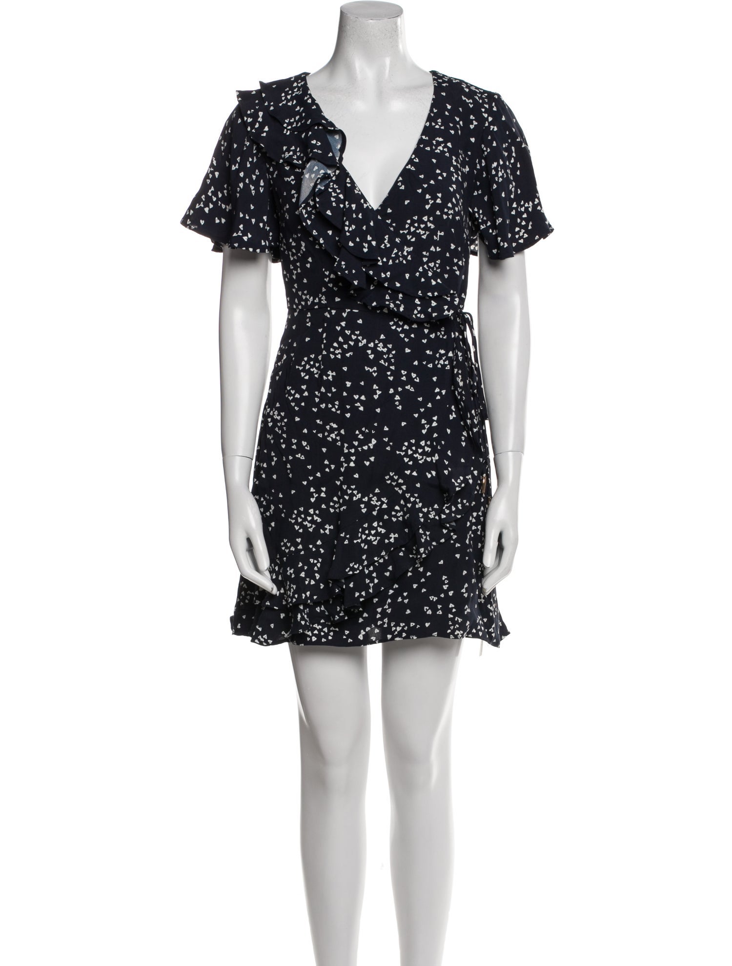 Rebecca Vallance Printed Mini Dress