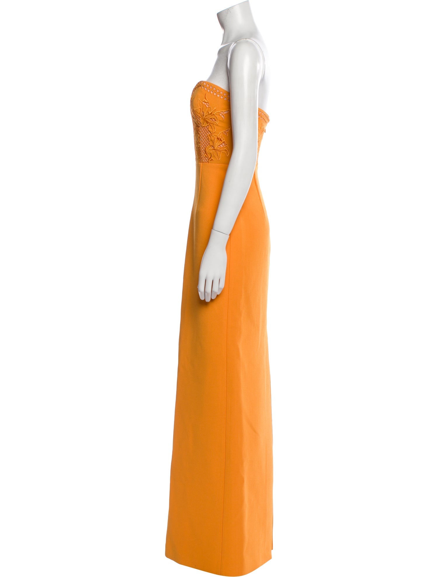 Rebecca Vallance Strapless Long Dress