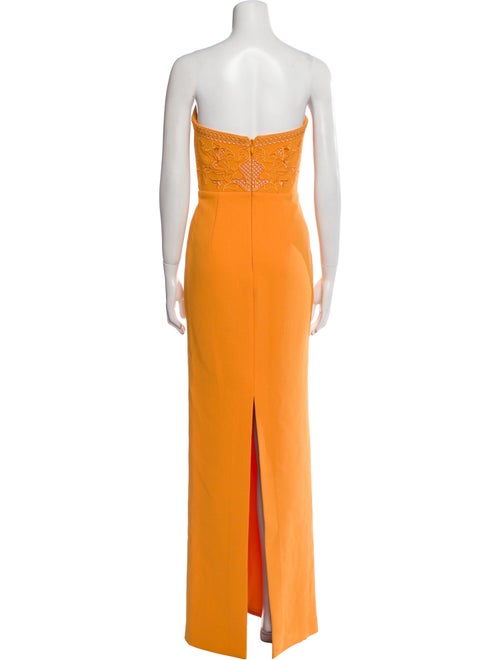 Rebecca Vallance Strapless Long Dress