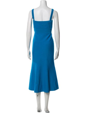 Rebecca Vallance V-Neck Midi Length Dress