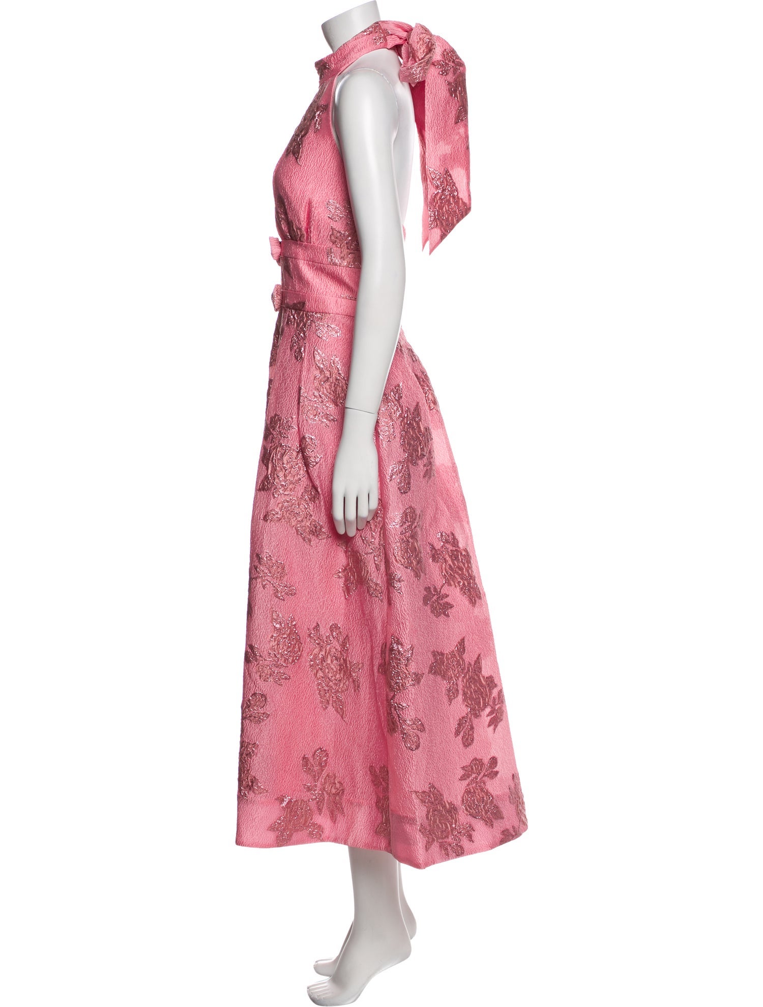 Rebecca Vallance Halterneck Long Dress w/ Tags