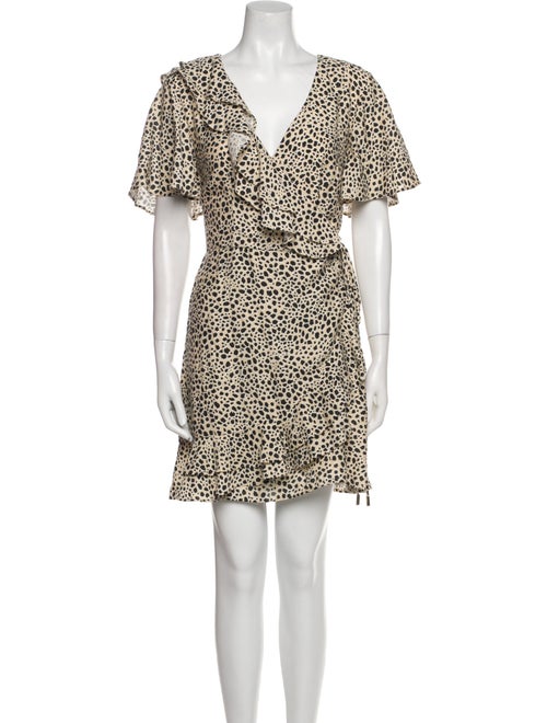 Rebecca Vallance Floral Print Mini Dress