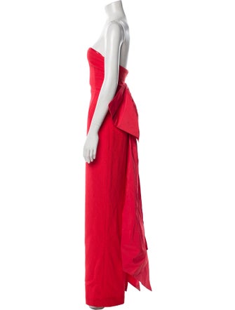 Rebecca Vallance Strapless Long Dress