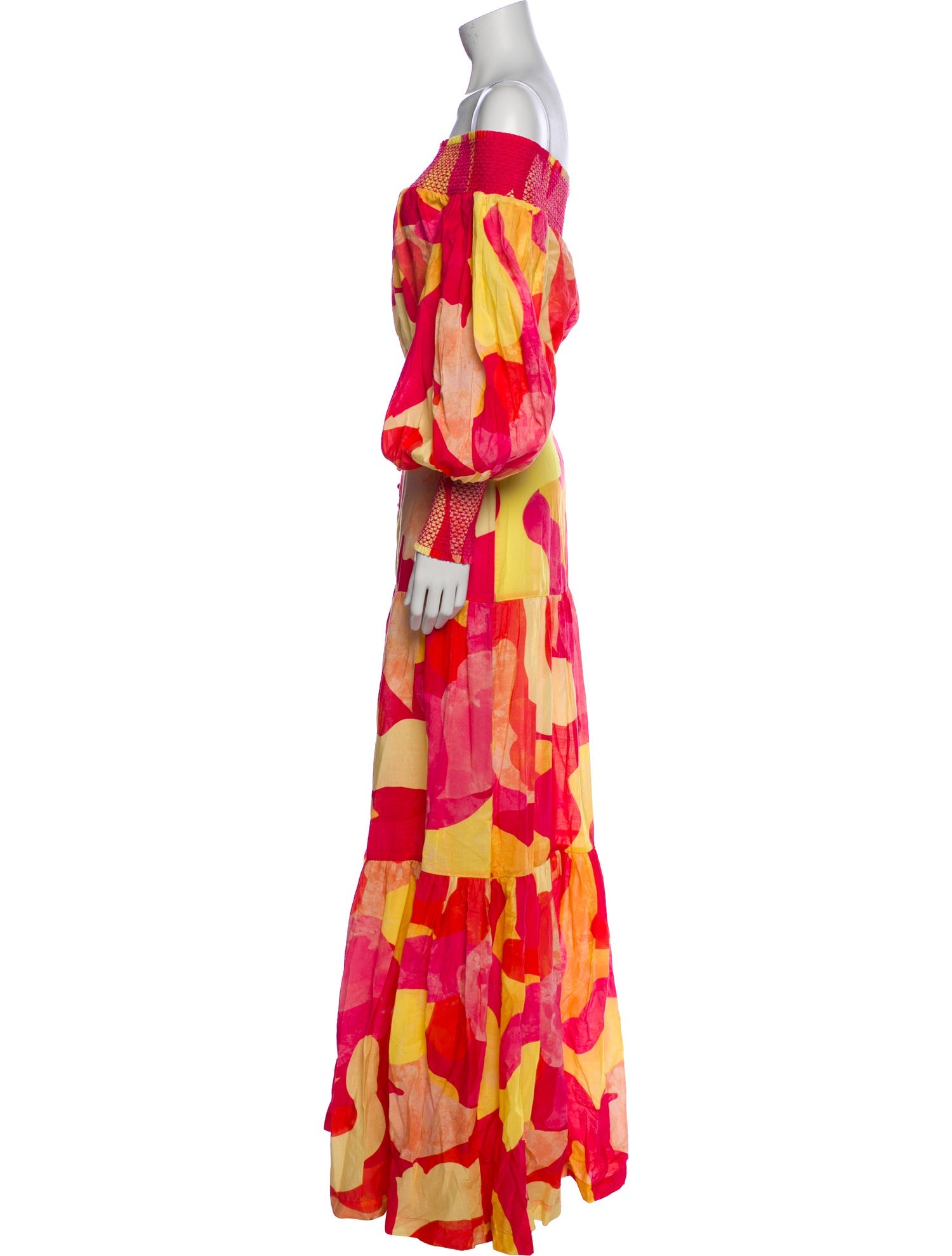 Rebecca Vallance Printed Long Dress