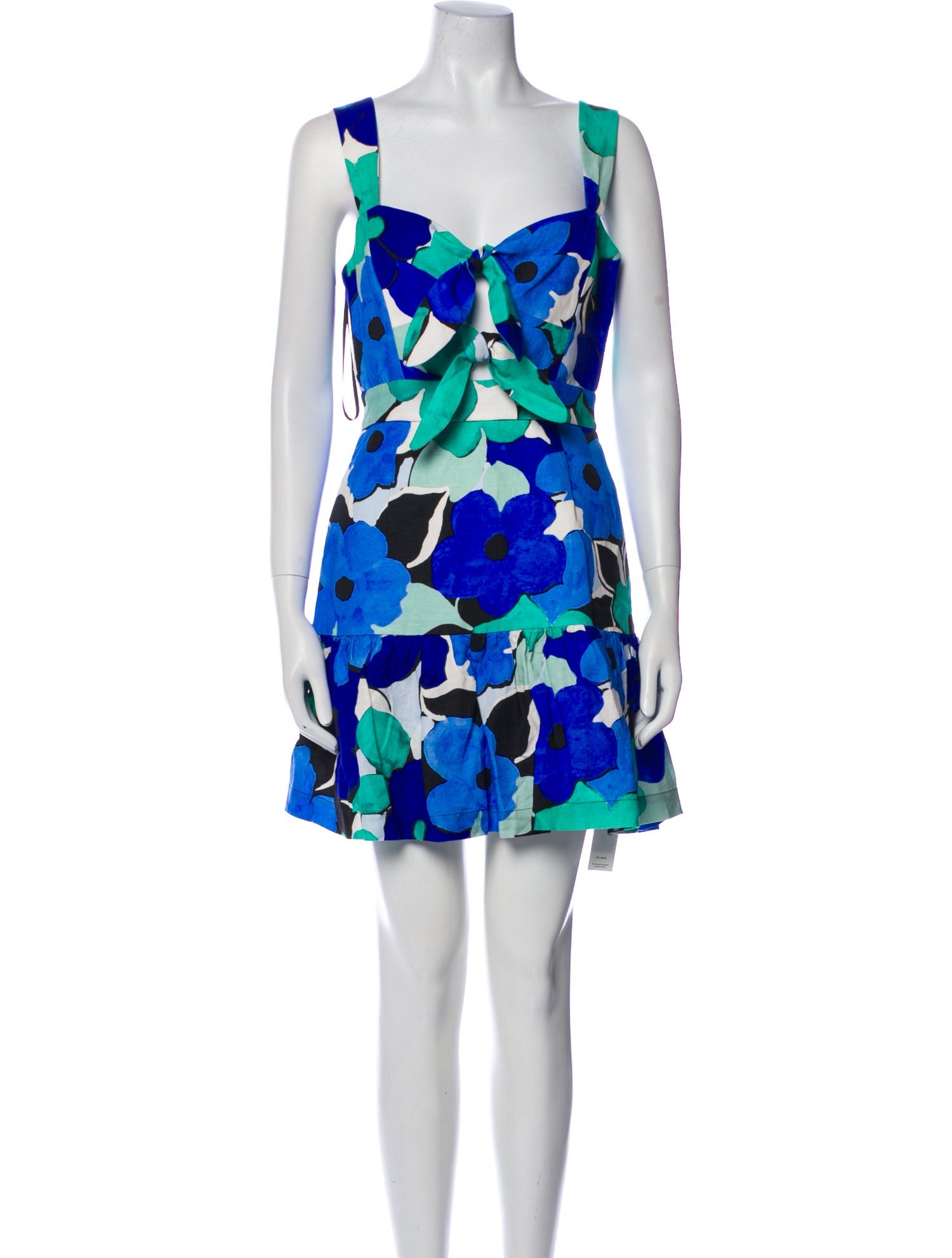 Rebecca Vallance Floral Print Mini Dress