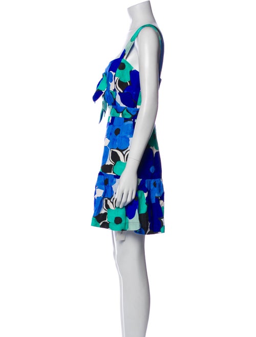 Rebecca Vallance Floral Print Mini Dress