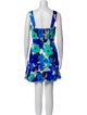 Rebecca Vallance Floral Print Mini Dress