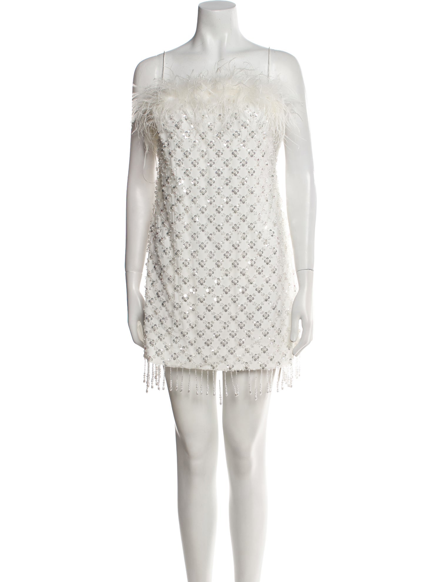 Rebecca Vallance Off-The-Shoulder Mini Dress