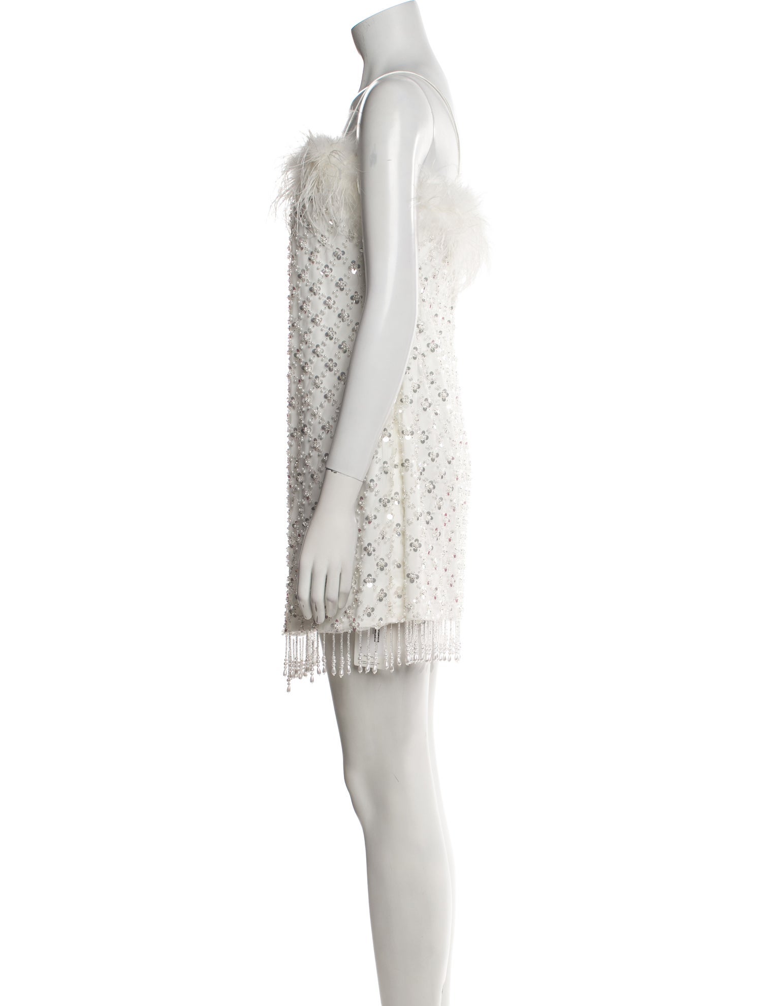 Rebecca Vallance Off-The-Shoulder Mini Dress