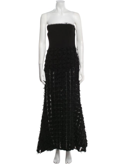 Rebecca Vallance Strapless Long Dress