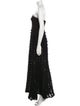 Rebecca Vallance Strapless Long Dress