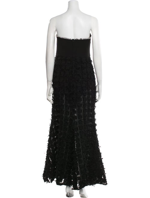 Rebecca Vallance Strapless Long Dress