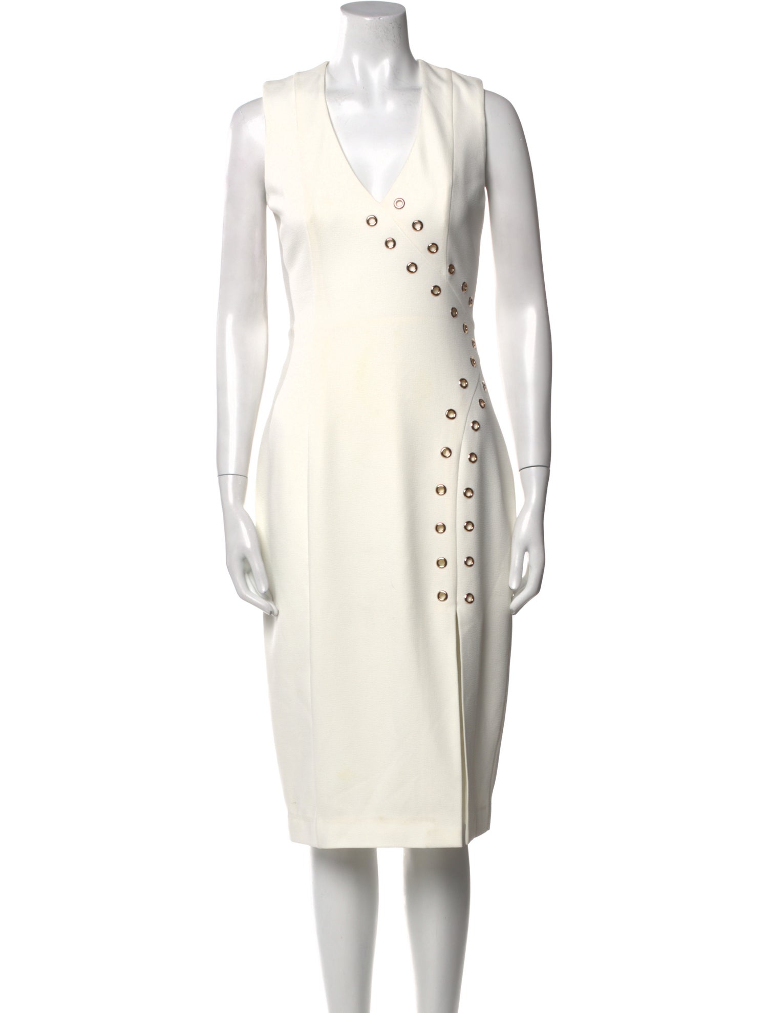 Rebecca Vallance V-Neck Knee-Length Dress