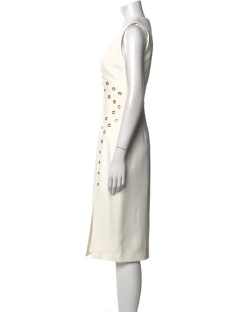 Rebecca Vallance V-Neck Knee-Length Dress