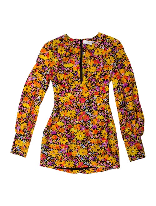 Rebecca Vallance Floral Print Mini Dress