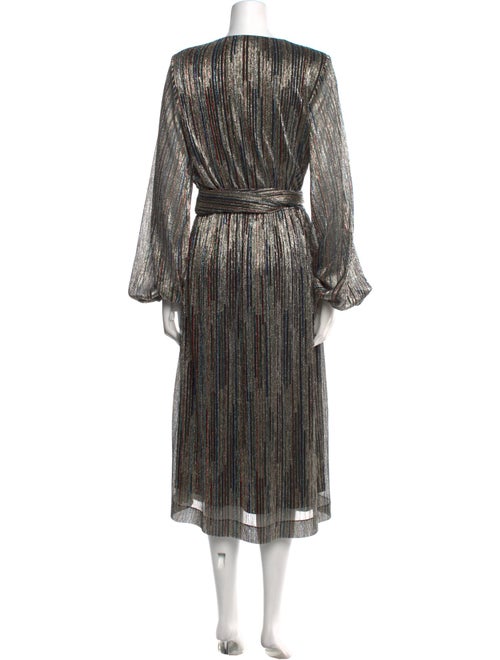 Rebecca Vallance Striped Long Dress