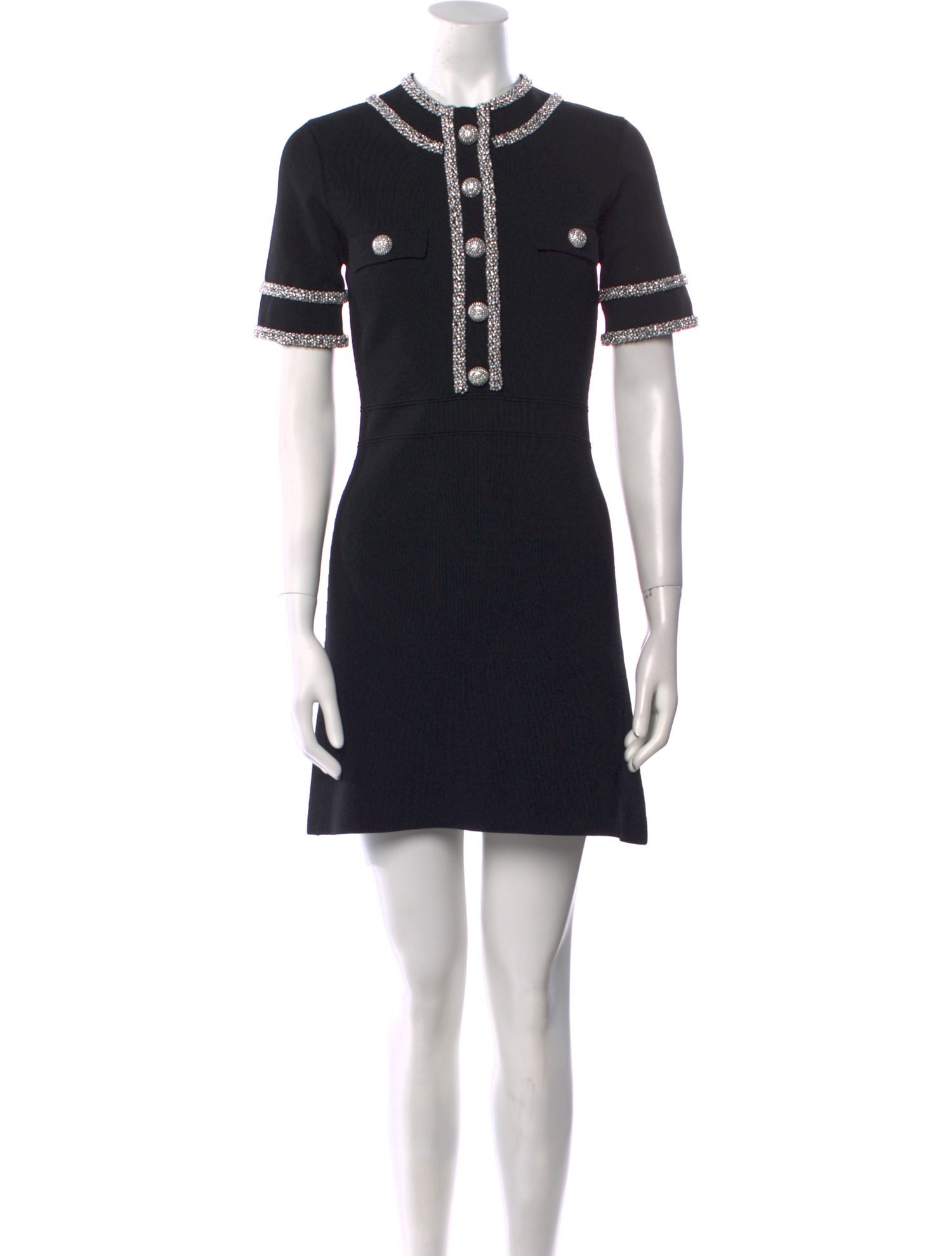 Rebecca Vallance Crew Neck Mini Dress