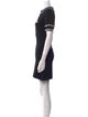 Rebecca Vallance Crew Neck Mini Dress
