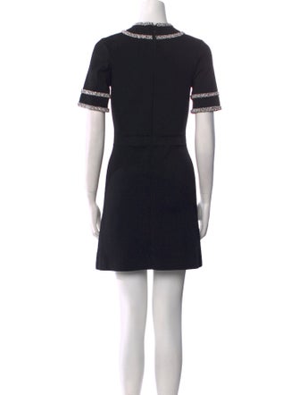 Rebecca Vallance Crew Neck Mini Dress