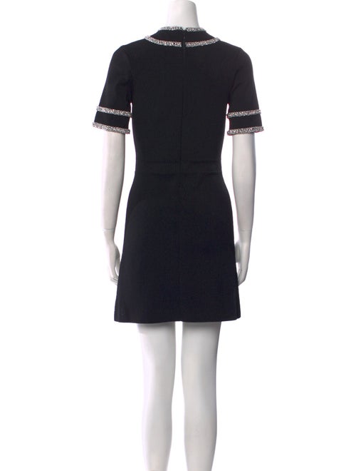 Rebecca Vallance Crew Neck Mini Dress