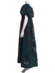 Rebecca Vallance Floral Print Long Dress