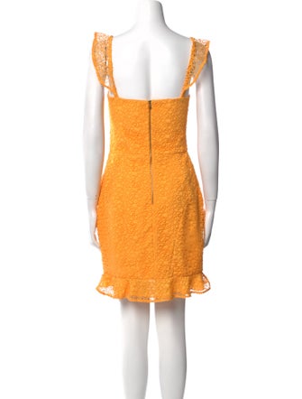 Rebecca Vallance V-Neck Mini Dress