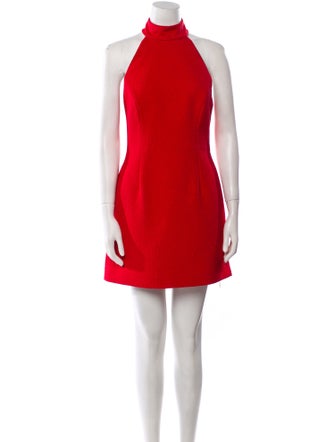 Rebecca Vallance Turtleneck Mini Dress