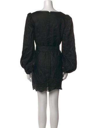 Rebecca Vallance Linen Mini Dress