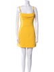 Rebecca Vallance Square Neckline Mini Dress