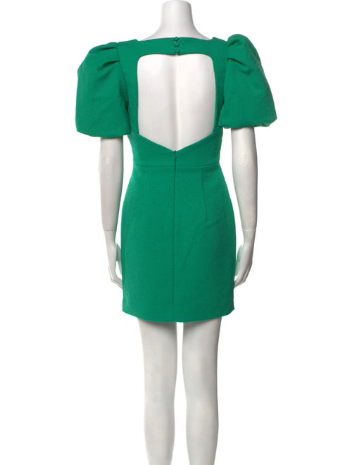 Rebecca Vallance Square Neckline Mini Dress