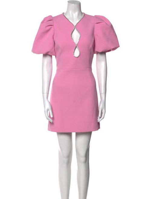 Rebecca Vallance V-Neck Mini Dress